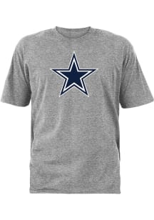 Dallas Cowboys Grey Logo Premier Short Sleeve T Shirt