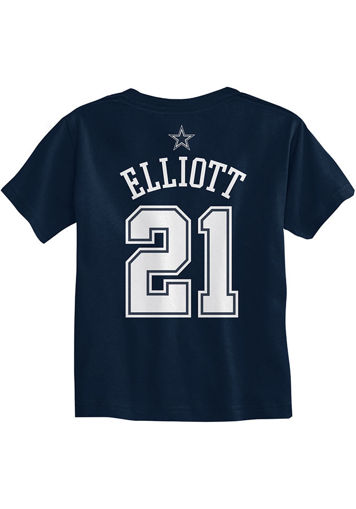 DALLAS COWBOYS GREY BLUE JERSEY T-SHIRT