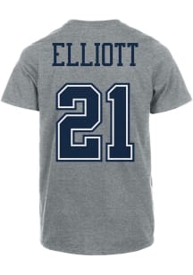 Ezekiel Elliott Dallas Cowboys Youth Grey NN Player Tee