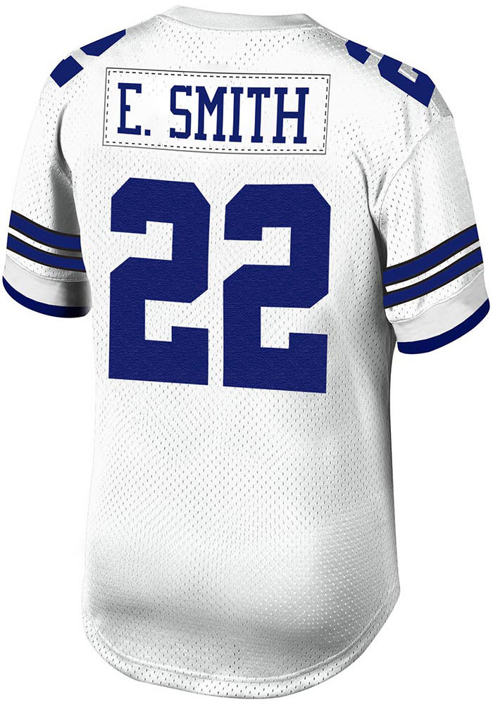 Dallas Cowboys Emmitt Smith 1992 LEGACY Throwback Jersey WHITE