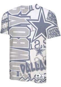 Dallas Cowboys White JUMBOTRON Short Sleeve Fashion T Shirt