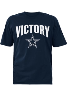 Dallas Cowboys Navy Blue Victory Short Sleeve T Shirt