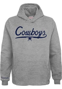 Dallas Cowboys Youth Grey Tailgate Fleece Long Sleeve Hoodie