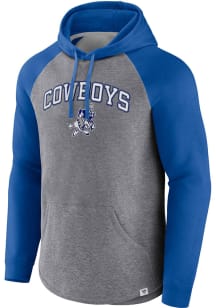 Dallas Cowboys Mens Grey BY DESIGN Fashion Hood