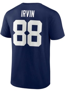 Michael Irvin Dallas Cowboys Navy Blue RETIRED AUTHENTIC STACK Short Sleeve Player T Shirt