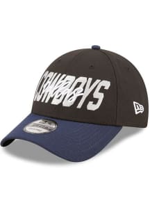 New Era Dallas Cowboys Black JR 2022 NFL Draft 9FORTY Youth Adjustable Hat