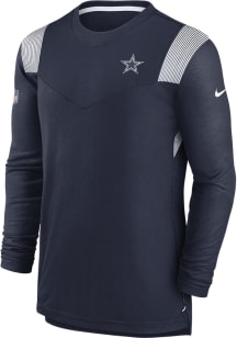 Nike Dallas Cowboys Navy Blue PLAYER Long Sleeve T-Shirt