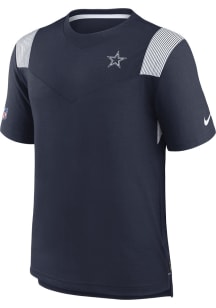Nike Dallas Cowboys Navy Blue PLAYER Short Sleeve T Shirt