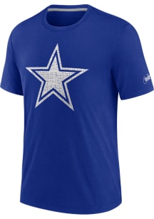 Nike Dallas Cowboys Blue PLAYBACK LOGO Short Sleeve Fashion T Shirt