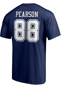 Drew Pearson Dallas Cowboys Navy Blue NAME AND NUMBER Short Sleeve Player T Shirt