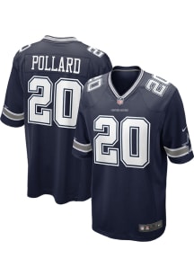 Tony Pollard  Nike Dallas Cowboys Navy Blue Road Football Jersey