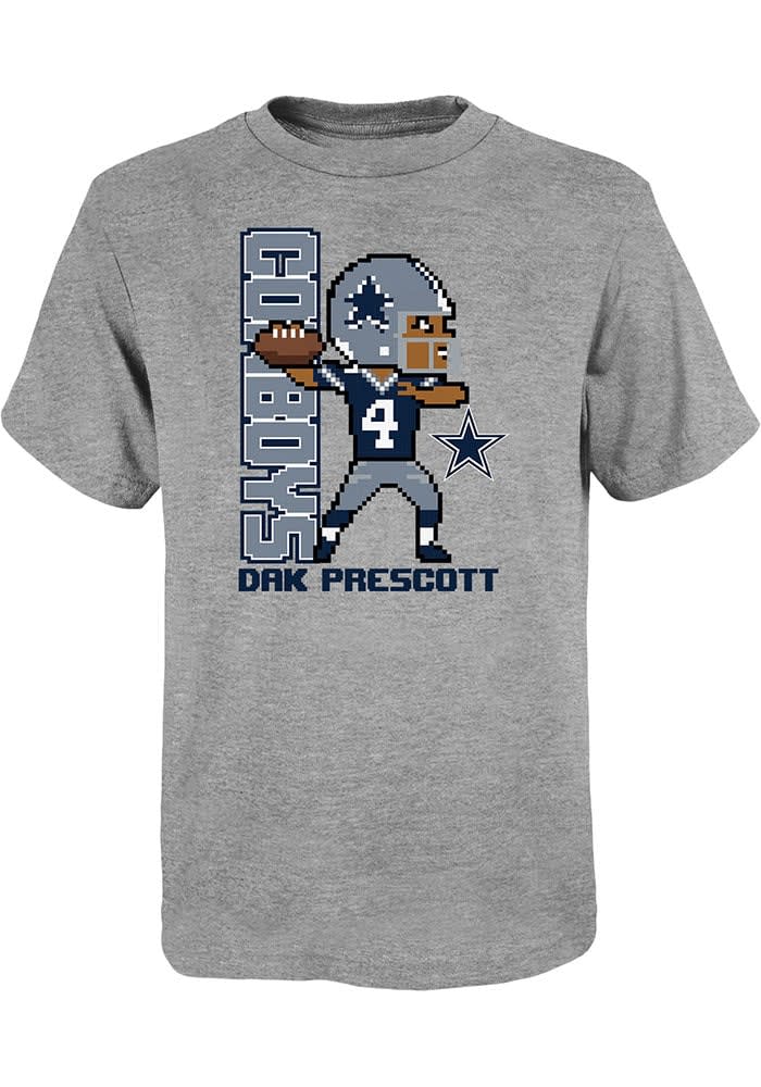 Youth Ezekiel Elliott Navy Dallas Cowboys Mainliner Player Name & Number T- Shirt