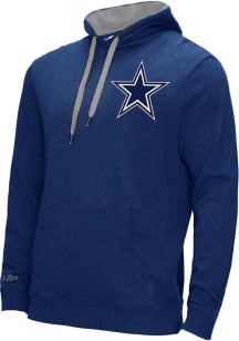 Dallas Cowboys Mens Navy Blue FRENCH TERRY Fashion Hood