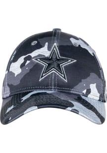 New Era Dallas Cowboys Mens Grey 2022 Training Camp Alt 39THIRTY Flex Hat