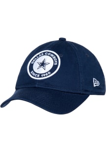 New Era Dallas Cowboys Navy Blue JR Circle 9TWENTY Youth Adjustable Hat