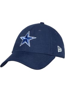 New Era Dallas Cowboys Navy Blue Metallic Star 9TWENTY Womens Adjustable Hat