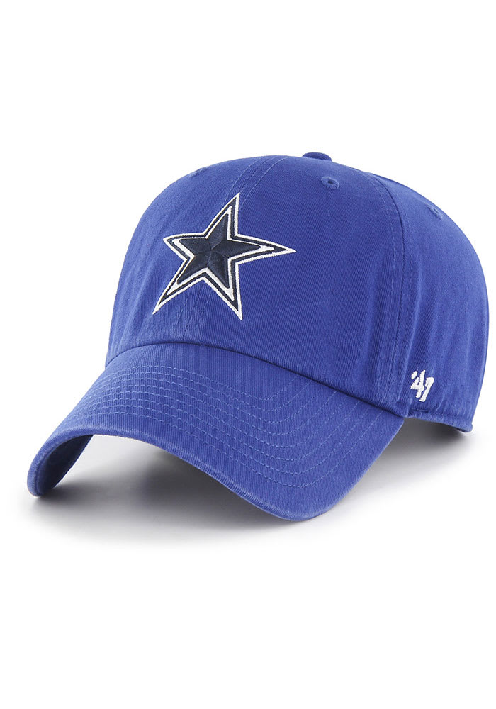 Men's '47 Navy/White Dallas Cowboys Trawler Trucker Clean Up