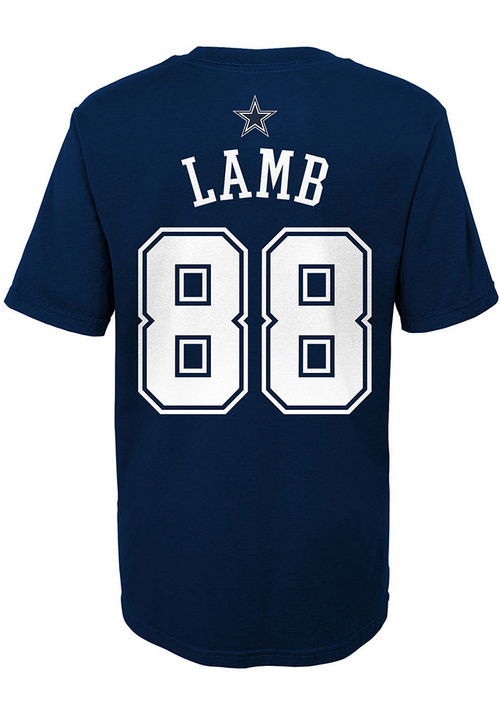 CeeDee Lamb Youth Shirt, Dallas Football Kids T-Shirt