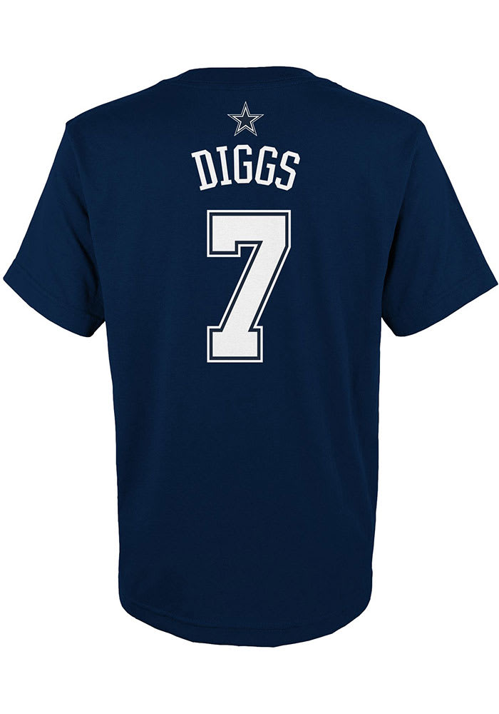 Nike Dallas Cowboys No31 Trevon Diggs Navy Blue Team Color Youth Stitched NFL 100th Season Vapor Untouchable Limited Jersey