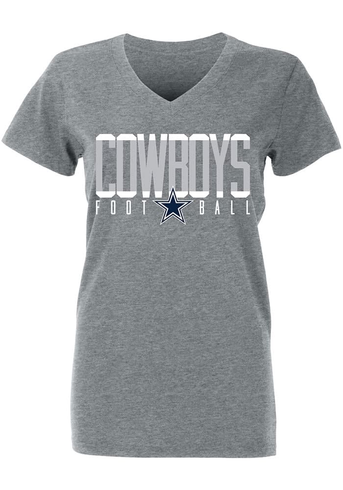 Dallas Cowboys Merchandise Women's Gray Dallas Cowboys Peggy Scoop