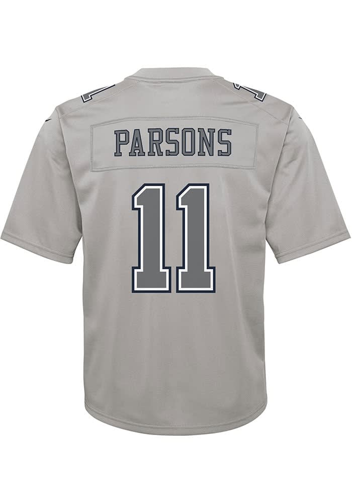 Nike Ezekiel Elliott Gray Dallas Cowboys Atmosphere Fashion Game Jersey