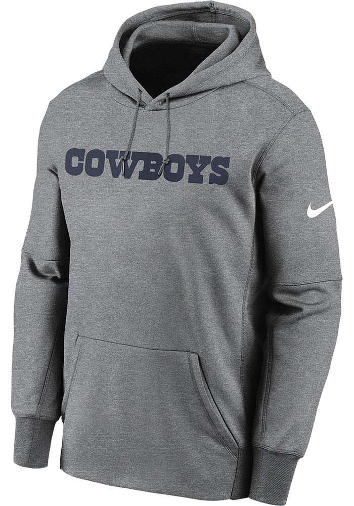 Nike Prime Logo Therma Hoodie Dallas Cowboys Blue - NAVY