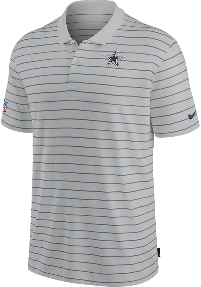 Dallas Cowboys NFL Mens Compass Polo, Navy, Small