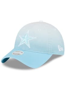 New Era Dallas Cowboys Blue Ombre 9TWENTY Womens Adjustable Hat