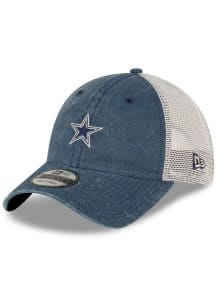 New Era Dallas Cowboys Navy Blue Micro 9TWENTY Womens Adjustable Hat