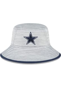 New Era Dallas Cowboys Grey Game Mens Bucket Hat