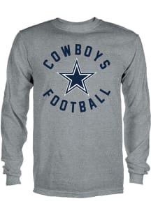 Dallas Cowboys Grey KILLIAN Long Sleeve T Shirt