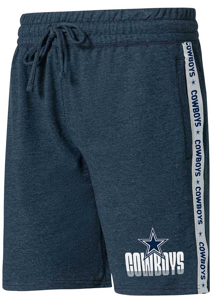 Dallas Cowboys Mens NAVY TEAM STRIPE SHORT Active Shorts 41024176