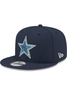 New Era Dallas Cowboys Navy Blue Super Bowl XXVII Patch Up 9FIFTY Mens Snapback Hat