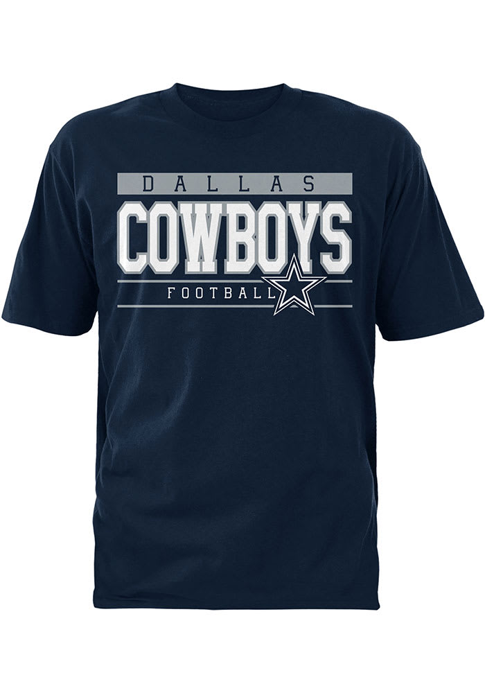 Dallas Cowboys Navy Blue River Short Sleeve T Shirt