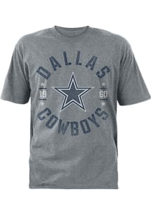 Dallas Cowboys Grey BRIGADE Short Sleeve T Shirt