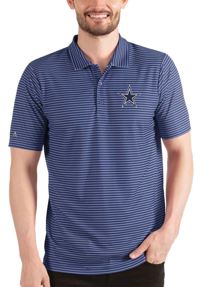 Women's Dallas Cowboys Antigua Navy Legacy Pique Polo