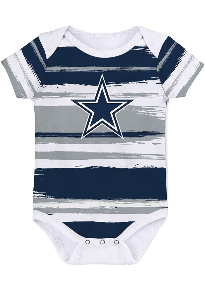 Infant Dallas Cowboys CeeDee Lamb Nike Navy Game Jersey Romper