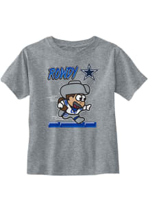 Dallas Cowboys Toddler Grey Game Player Short Sleeve T-Shirt