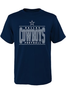 Dallas Cowboys Youth Navy Blue In The Pros Short Sleeve T-Shirt