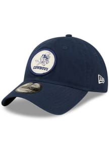 New Era Dallas Cowboys Retro 2022 Sideline 9TWENTY Adjustable Hat - Navy Blue