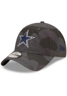 New Era Dallas Cowboys Camo Core Classic 2.0 9TWENTY Adjustable Hat - Black