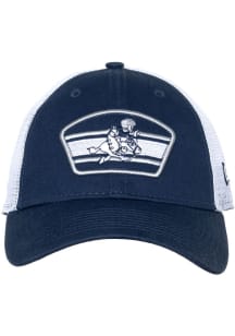 New Era Dallas Cowboys Logo Patch 9FORTY Adjustable Hat - Navy Blue