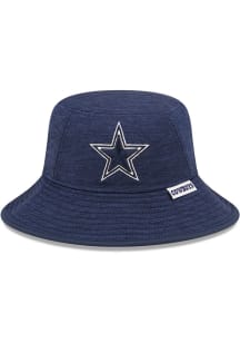 New Era Dallas Cowboys Navy Blue Heather Mens Bucket Hat
