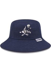New Era Dallas Cowboys Navy Blue Retro Heather Mens Bucket Hat