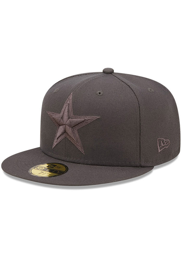 Dallas Cowboys Mens Color Pack 59FIFTY GREY New Era Fitted Hat