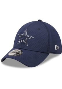 New Era Dallas Cowboys Mens Navy Blue Essential 39THIRTY Flex Hat