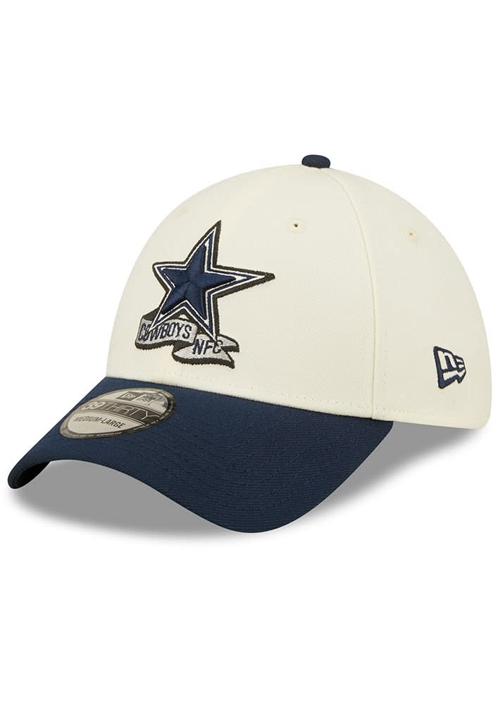 Dallas Cowboys New Era 2022 Sideline 9FIFTY Ink Dye Snapback Hat - Navy