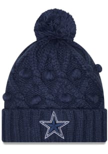 New Era Dallas Cowboys Navy Blue Toasty Cuff Womens Knit Hat