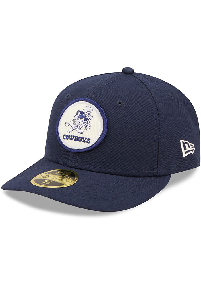 Dallas Cowboys SIDE-SPLIT Navy Fitted Hat by New Era