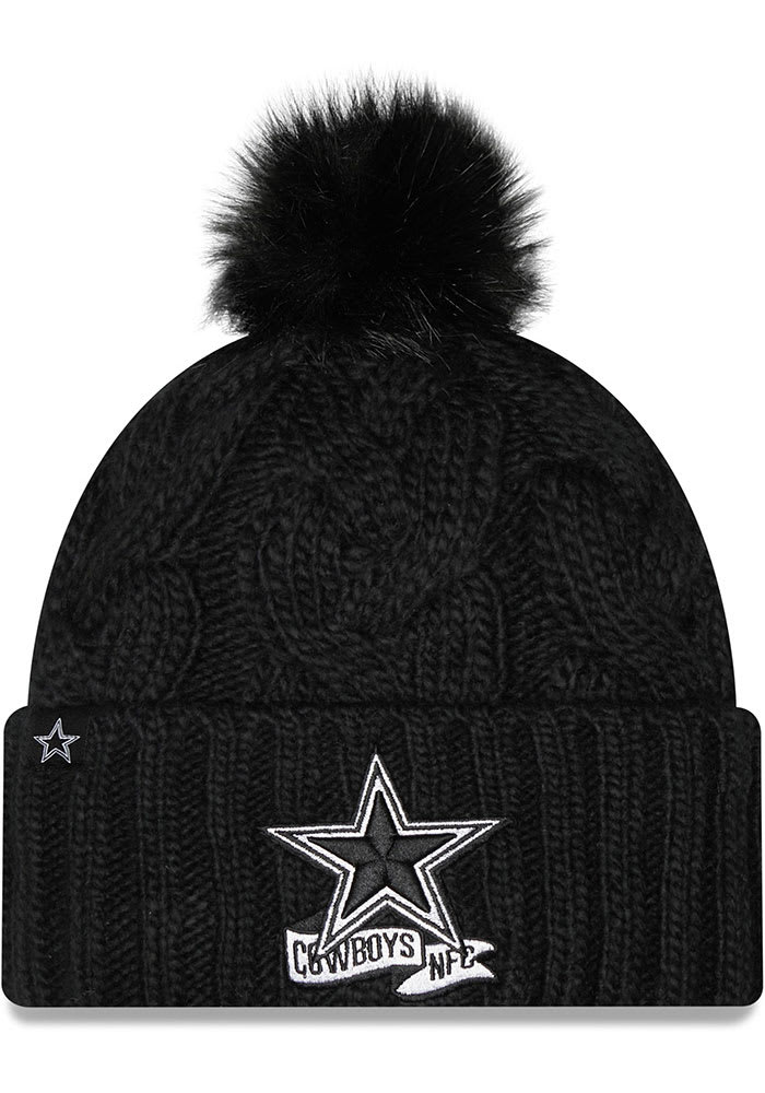 New Era Navy Dallas Cowboys 2022 Sideline Ink Dye Cuffed Knit Hat